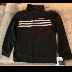 Adidas Zip Up Sweater Size 5 Kids